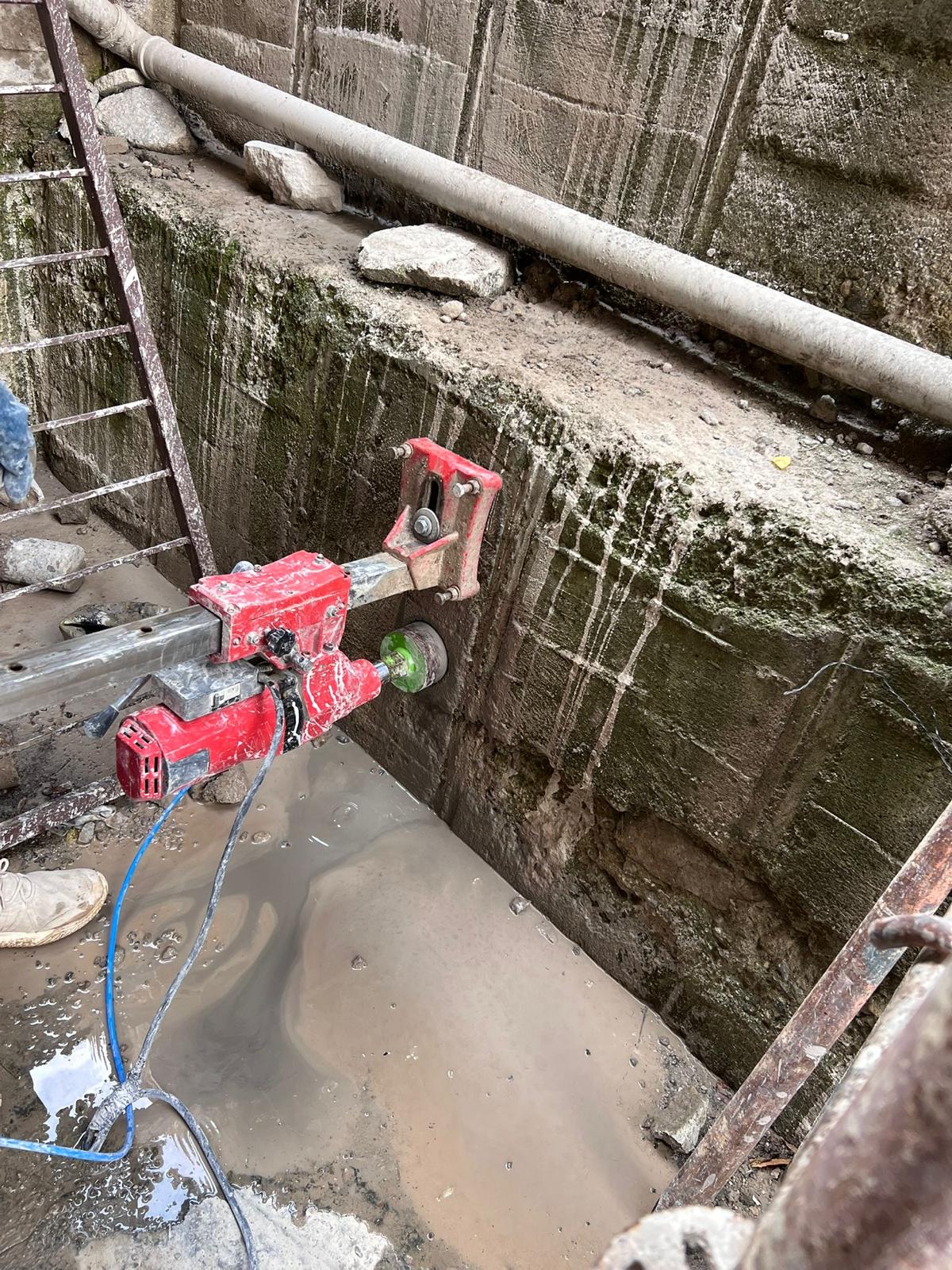 ÜÇLER KAROT SAHADA İŞ BAŞINDA